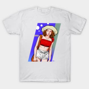 Jodie Foster - An illustration by Paul Cemmick T-Shirt